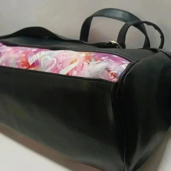 Betsy Johnson Duffel Bag RARE Needs Zipper - Picture 9 of 13